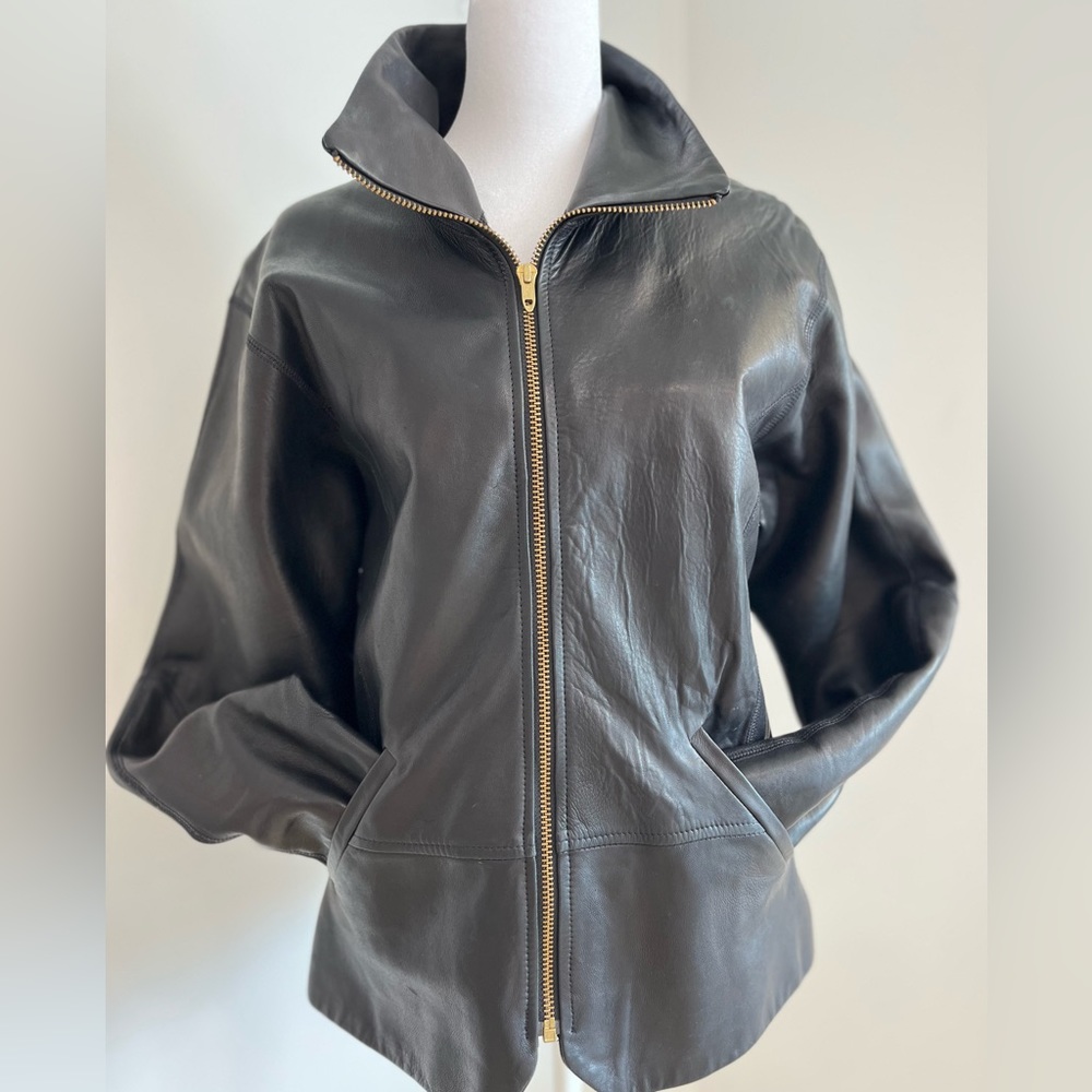 Hand made ladies leather jacket!